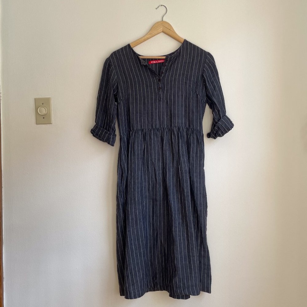 Pyne & Smith Linen Midi Dress
